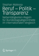 Beruf - Politik - Transparenz