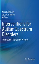 Interventions for Autism Spectrum Disorders