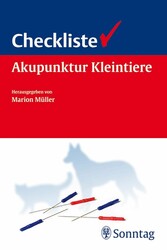 Checkliste Akupunktur für Kleintiere