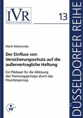 Der Einfluss von Versicherungsschutz auf die außervertragliche Haftung