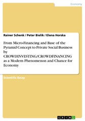 From Micro-Financing and Base of the Pyramid Concept to Private Social Business by CROWDINVESTING/CROWDFINANCING as a Modern Phenomenon and Chance for Economy