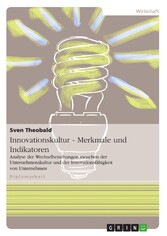 Innovationskultur - Merkmale und Indikatoren