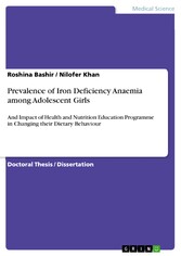 Prevalence of Iron Deficiency Anaemia among Adolescent Girls