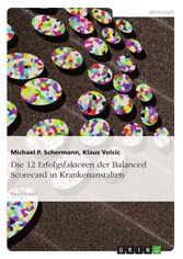 Die 12 Erfolgsfaktoren der Balanced Scorecard in Krankenanstalten