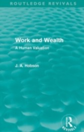 Work and Wealth (Routledge Revivals)