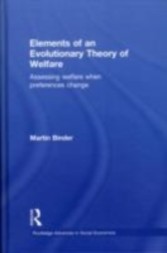 Elements of an Evolutionary Theory of Welfare