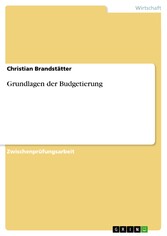 Grundlagen der Budgetierung