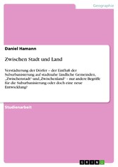 Zwischen Stadt und Land