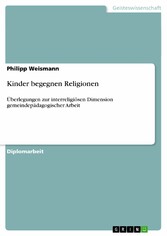 Kinder begegnen Religionen