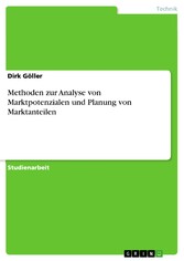 Methoden zur Analyse von Marktpotenzialen und Planung von Marktanteilen