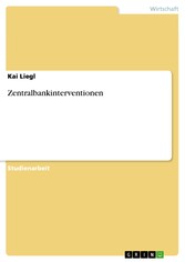 Zentralbankinterventionen