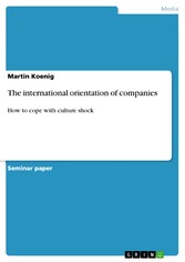 The international orientation of companies