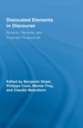 Dislocated Elements in Discourse