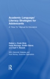 Academic Language/Literacy Strategies for Adolescents