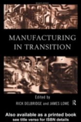 Manufacturing in Transition