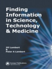 Finding Information in Science, Technology and Medicine