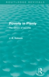 Poverty in Plenty (Routledge Revivals)