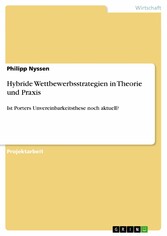 Hybride Wettbewerbsstrategien in Theorie und Praxis