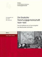 Die Deutsche Forschungsgemeinschaft 1920-1970