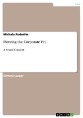 Piercing the Corporate Veil