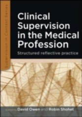 Clinical Supervision In The Medical Profession