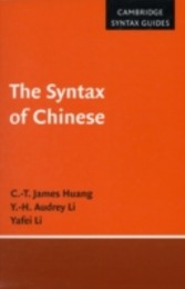 Syntax of Chinese