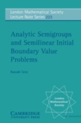 Analytic Semigroups and Semilinear Initial Boundary Value Problems