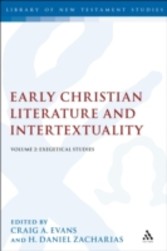 Early Christian Literature and Intertextuality