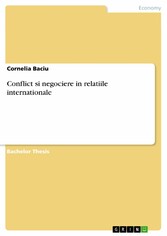 Conflict si negociere in relatiile internationale