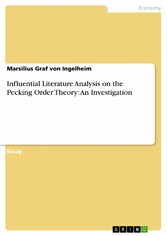 Influential Literature Analysis on the Pecking Order Theory: An Investigation