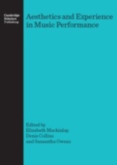 Aesthetics and Experience in Music Performance