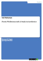 Poetic Wollstonecraft: A Study in Aesthetics