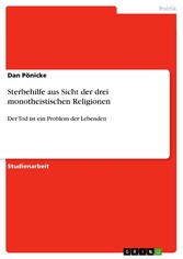 Sterbehilfe aus Sicht der drei monotheistischen Religionen