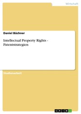 Intellectual Property Rights - Patentstrategien