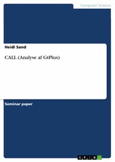 CALL (Analyse af GtPlus)