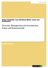 Diversity Management mit besonderem Fokus auf Homosexuelle