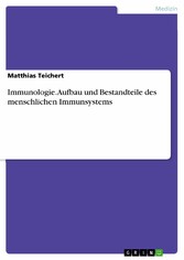 Immunologie. Aufbau und Bestandteile des menschlichen Immunsystems