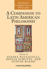 A Companion to Latin American Philosophy