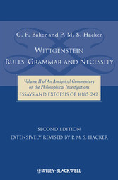 Wittgenstein: Rules, Grammar and Necessity