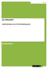 Aufwärmen im Schwimmsport