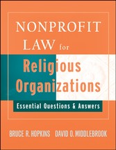 Nonprofit Law for Religious Organizations,