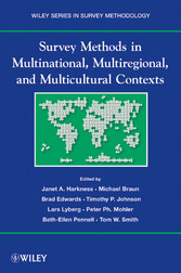 Survey Methods in Multicultural, Multinational, and Multiregional Contexts