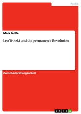 Leo Trotzki und die permanente Revolution