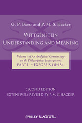 Wittgenstein: Understanding and Meaning