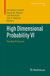 High Dimensional Probability VI