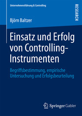 Einsatz und Erfolg von Controlling-Instrumenten