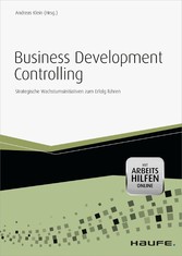 Business Development Controlling - mit Arbeitshilfen online