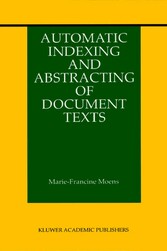 Automatic Indexing and Abstracting of Document Texts