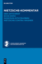 Nietzsche-Kommentar: 'Der Antichrist', 'Ecce homo', 'Dionysos-Dithyramben' und 'Nietzsche contra Wagner'