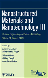 Nanostructured Materials and Nanotechnology III